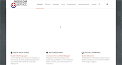Desktop Screenshot of medicomservice.de