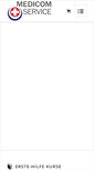 Mobile Screenshot of medicomservice.de
